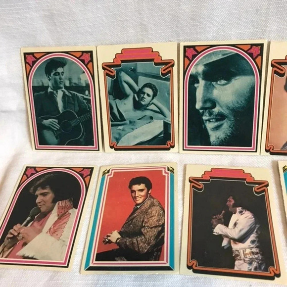 Vintage Elvis Presley Cards Collection 1978 10 cards Lot - Picture 2 of 6